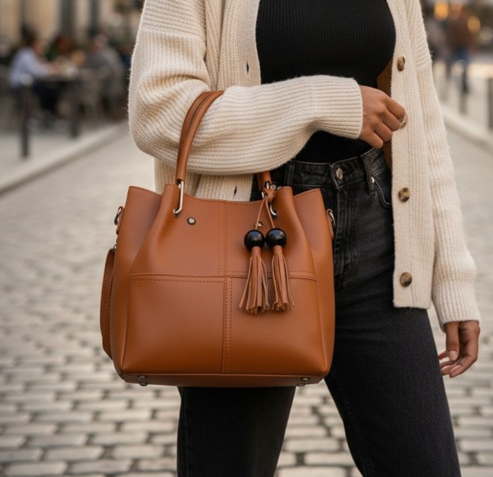 Fashionable Handbag Plus Shoulder Bag Deal